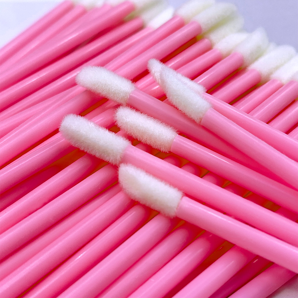 Beauty Makeup Lipstick - 50/500PCS Disposable Lip Brush Eyelash Extension