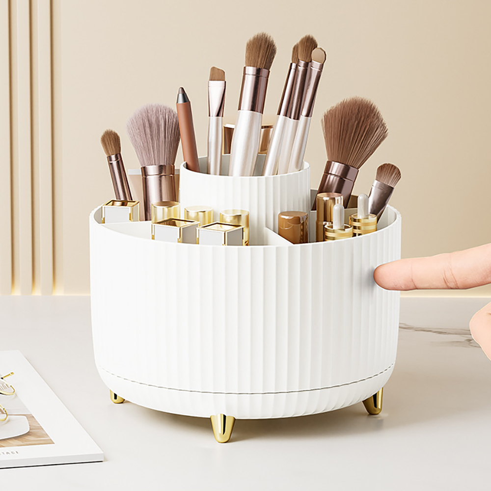 Beauty Makeup Lipstick - 360 Rotating Makeup Desktop Cosmetic Storage