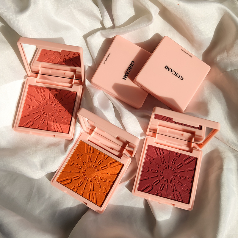 Beauty Makeup Novo - Peach Blush Palette Pearly Face Imagic