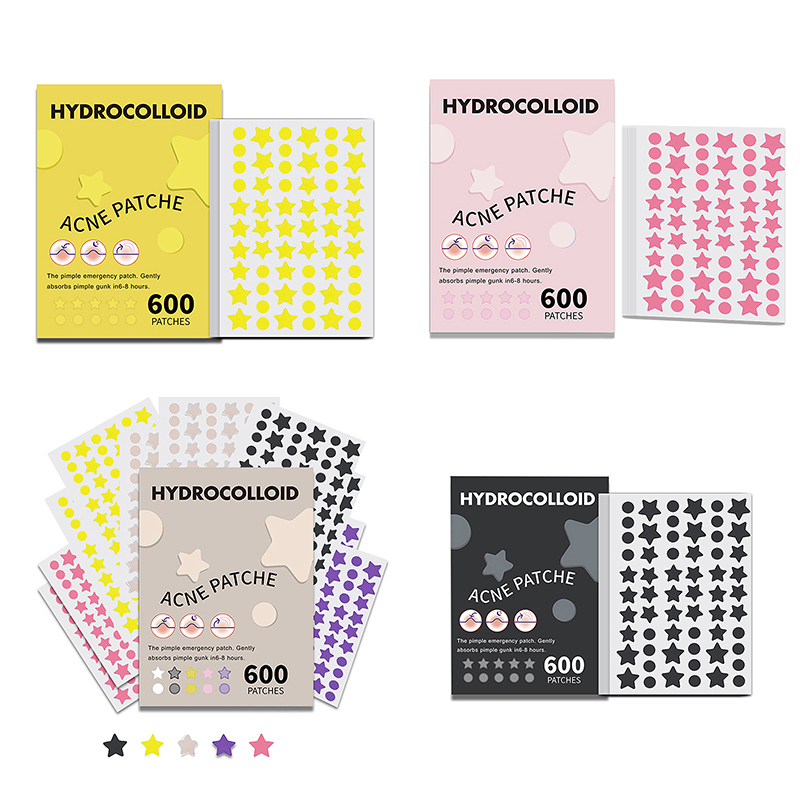 Beauty Makeup Tools Set - 600 PCS/Set Star Pimple Patch Acne