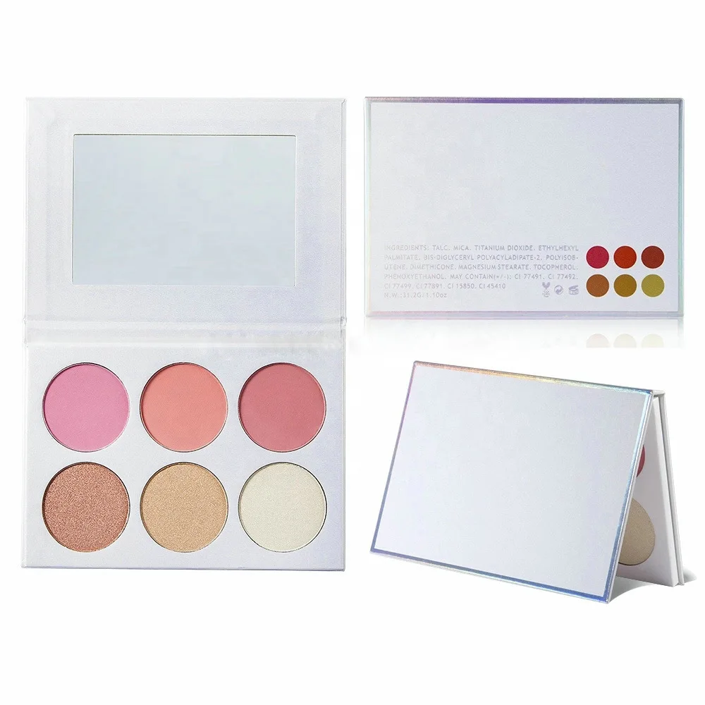 Highlighter Bronzer Palette - 6-color Private Label Highlighter Palette Custom