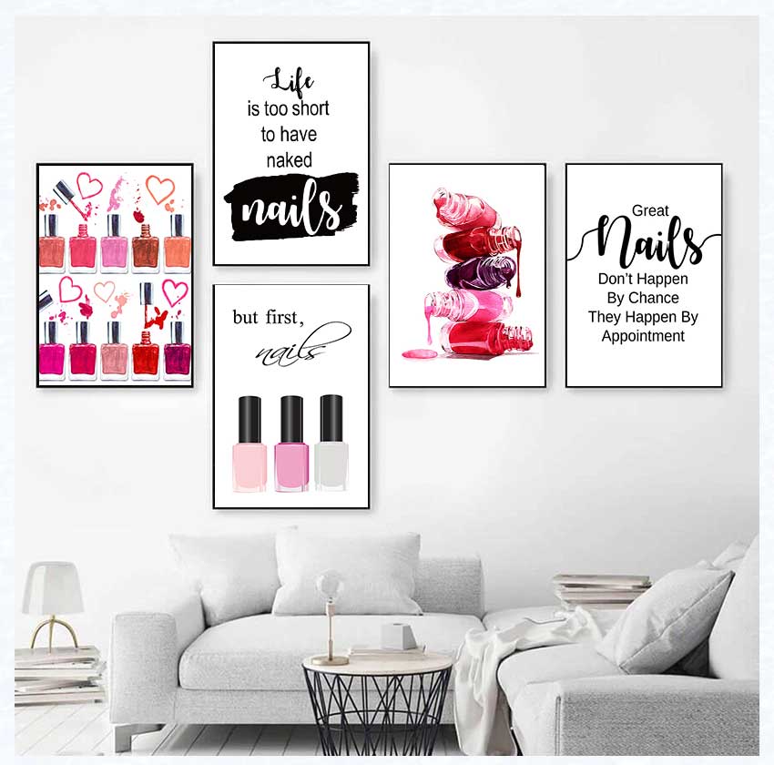 Beauty Makeup Quotes - Art Posters and Prints Nail Tech