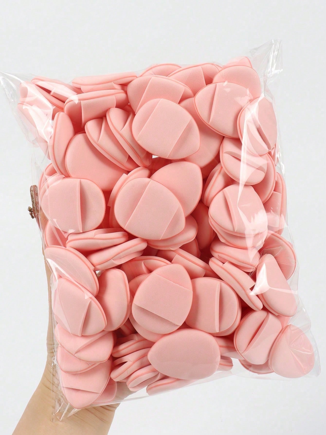 Beauty Makeup Blender - 10/30/100pcs Fingertip Cushion Powder Puff, Latex-Free,