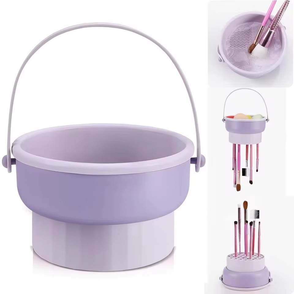 Beauty Makeup Tools Set - Makeup Brush Cleaning Bowl Beauty Egg