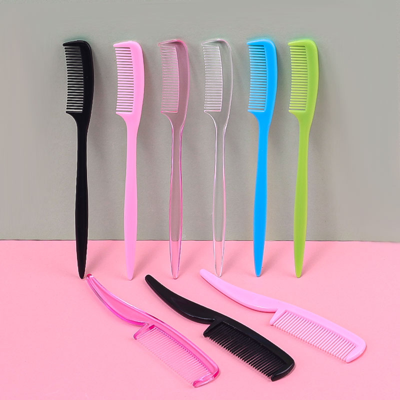 Beauty Makeup Tools Set - 25pcs Multicolor Mini Eyebrow Comb Set