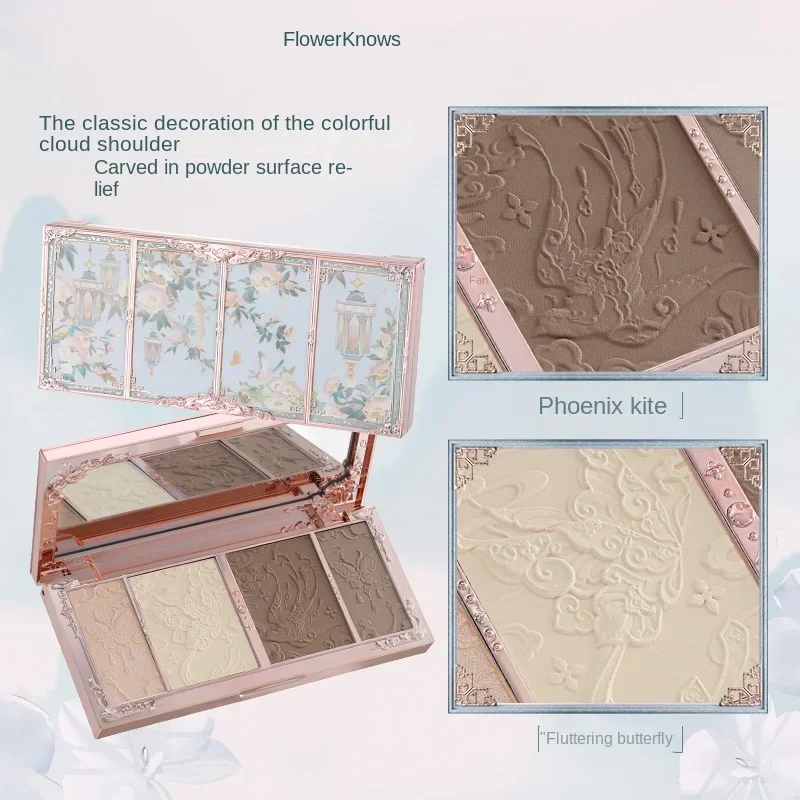 Flower Knows Makeup Butterfly  - Highlighter Bronzer Palette recension och pris