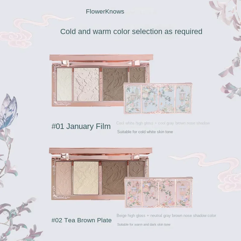Flower Knows Makeup Butterfly  - Highlighter Bronzer Palette recension och pris