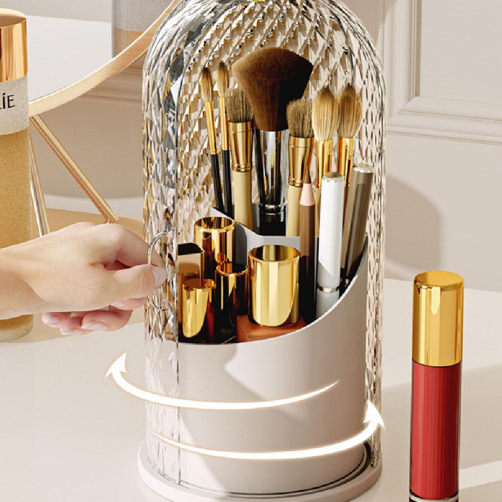 Makeup Brush Holder 360° Rotat - Beauty Makeup Lipstick recension och pris