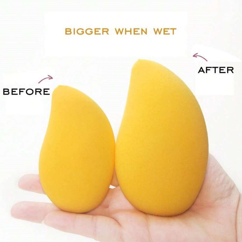 12/2pcs Mango Shape Soft Makeu - Beauty Makeup Blender recension och pris