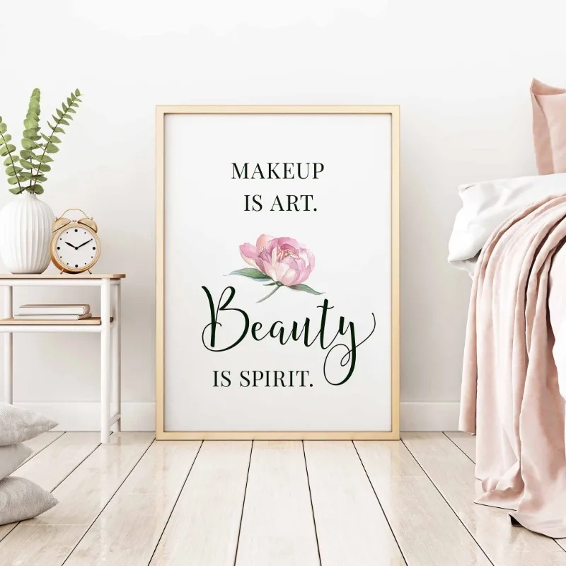 Makeup Quotes Poster Eyelash E - Beauty Makeup Quotes recension och pris