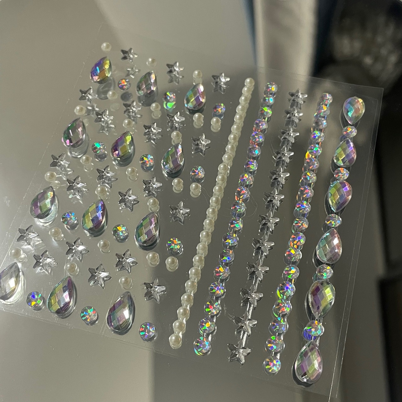 3D Sparkle Crystal Diamond Sti - Beauty Gems Makeup recension och pris
