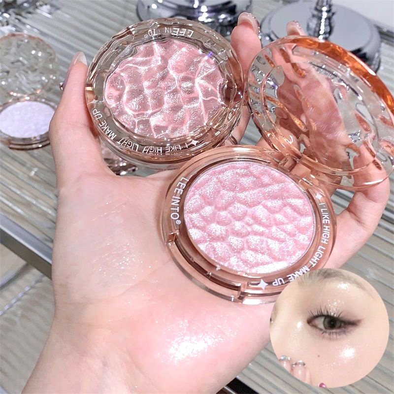 High gloss powder gloss glitte - Highlighter Bronzer Palette recension och pris