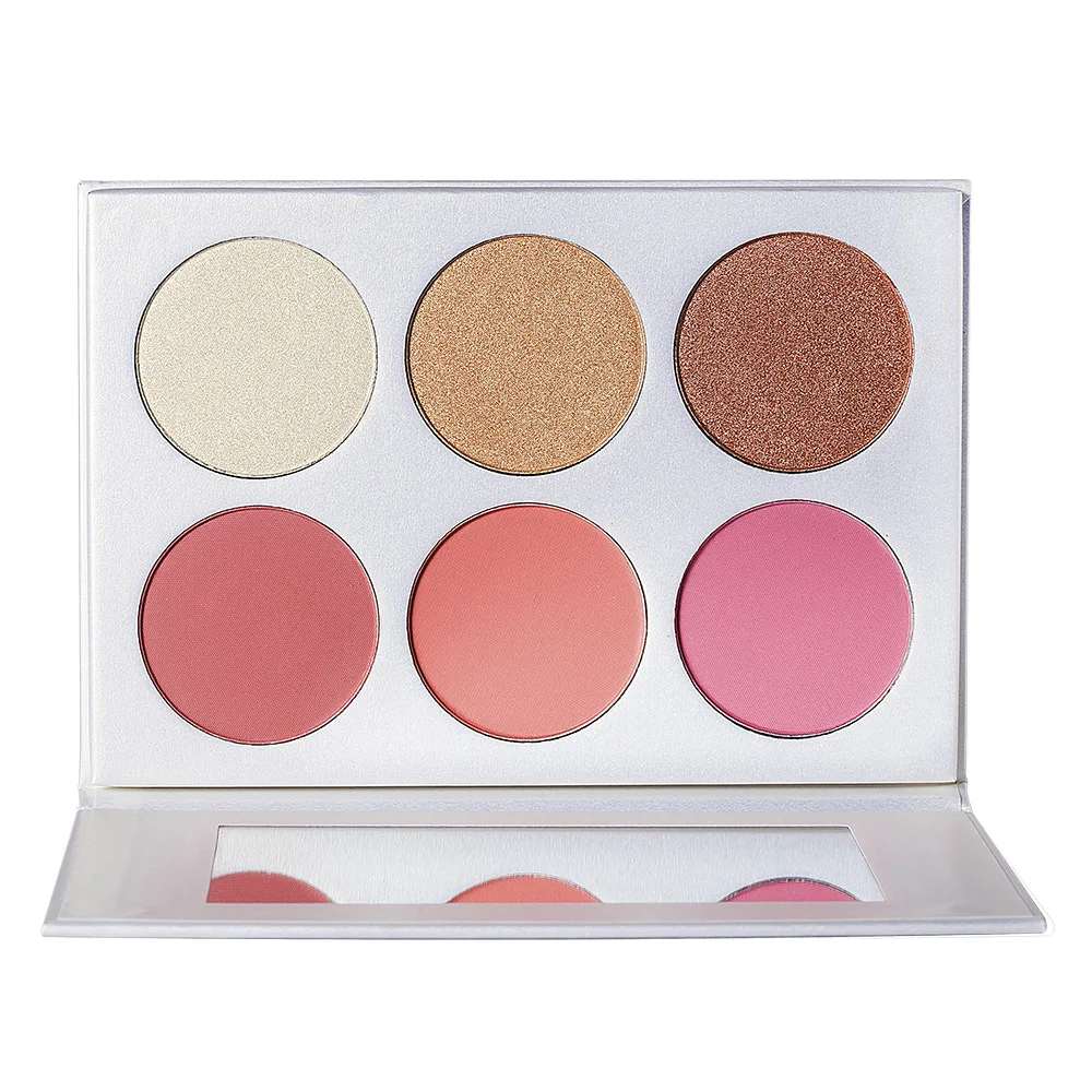 6-color Private Label Highligh - Highlighter Bronzer Palette recension och pris