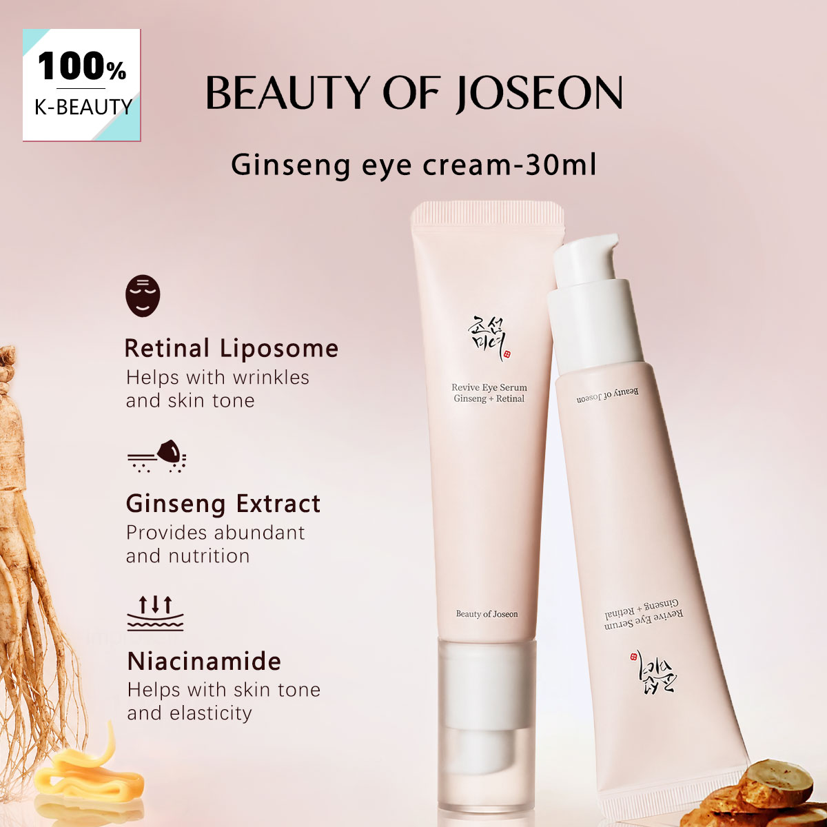 BEAUTY OF JOSEON Ginseng Eye C - Beauty Of Joseon Makeup recension och pris