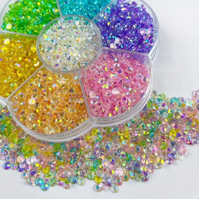 3920PCS AB Resin Flat Back Rhi - Beauty Gems Makeup recension och pris
