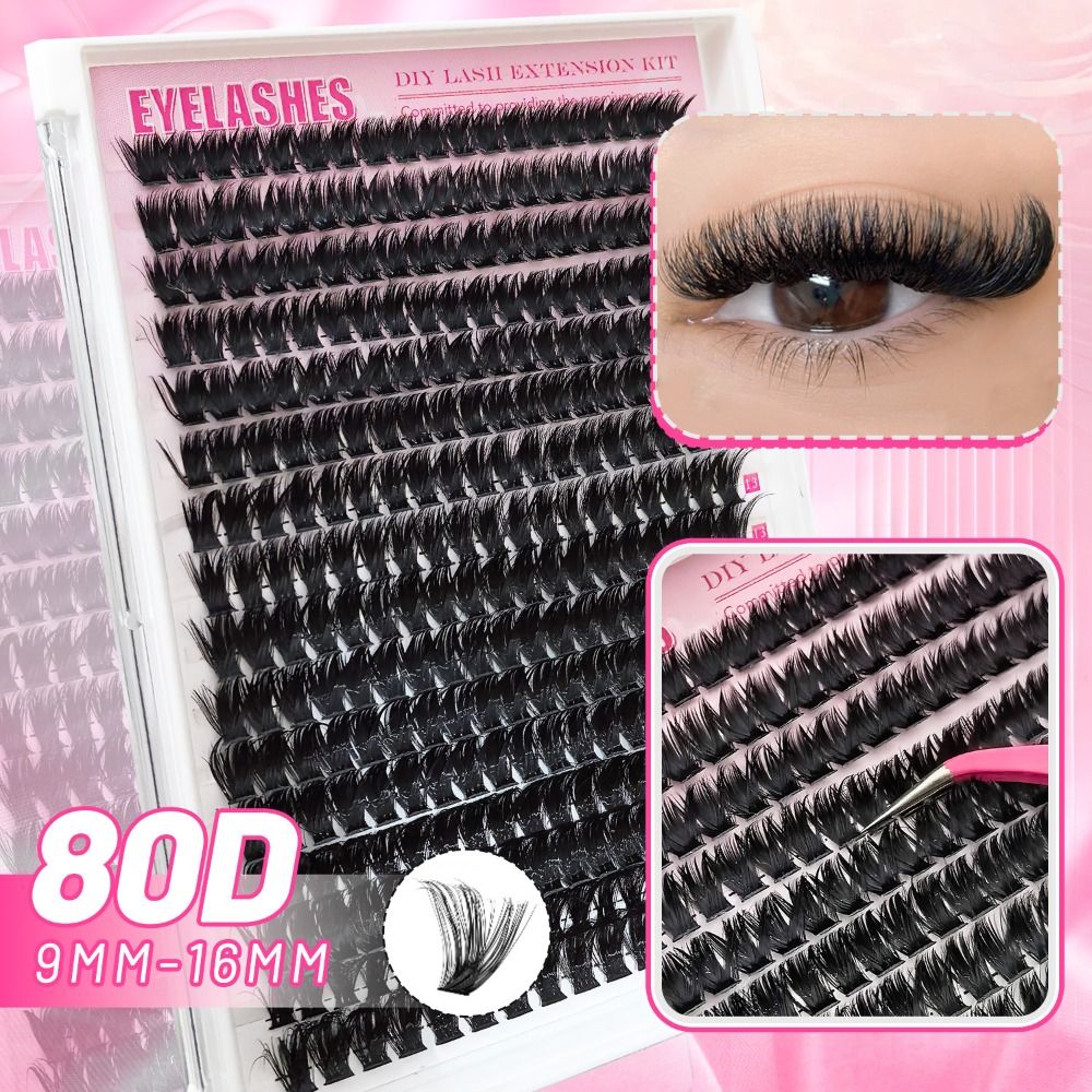 Natural Look False Eyelashes B - Eyelash Extension recension och pris