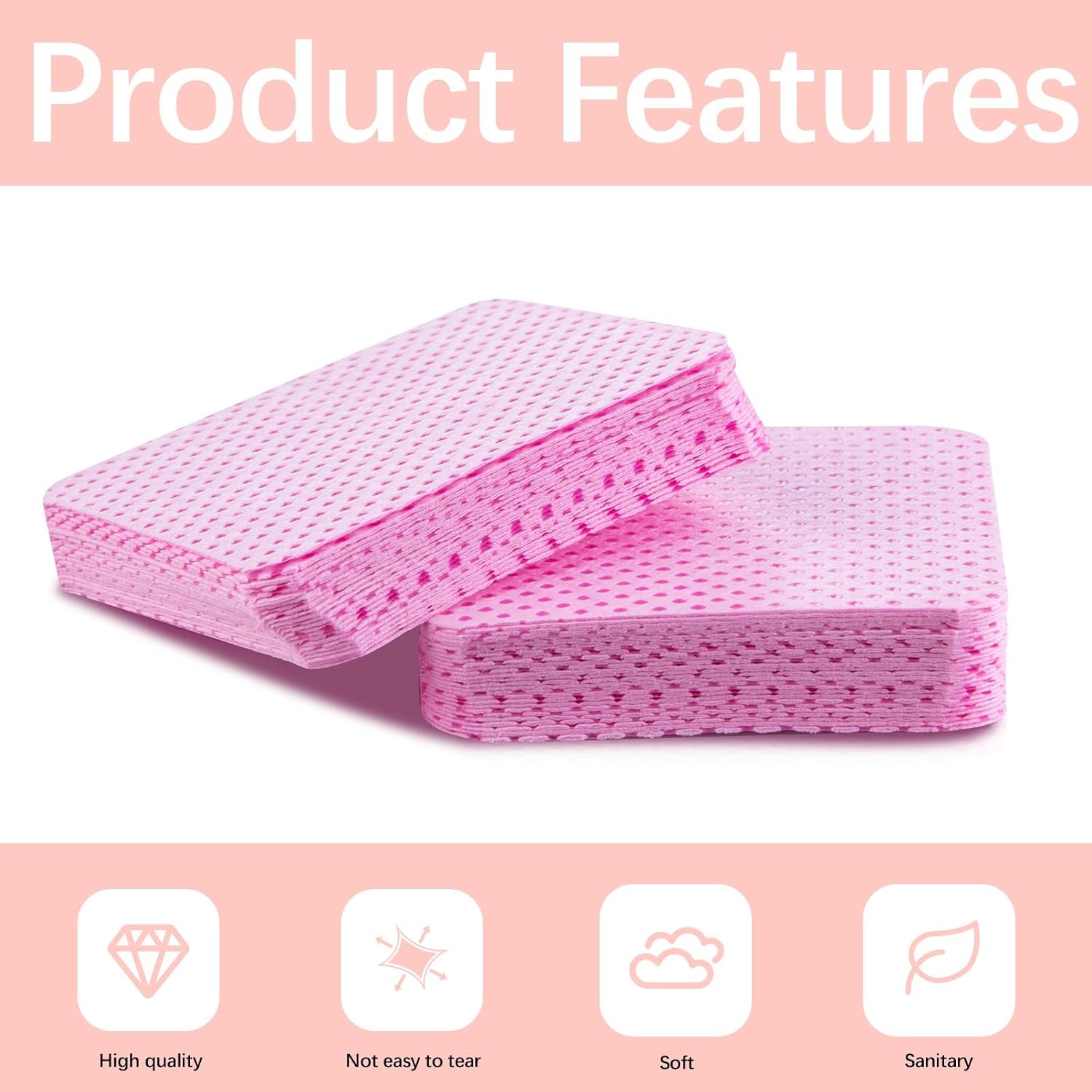 1500 Pcs Lint Free Nail Wipes  - Eyelash Extension recension och pris