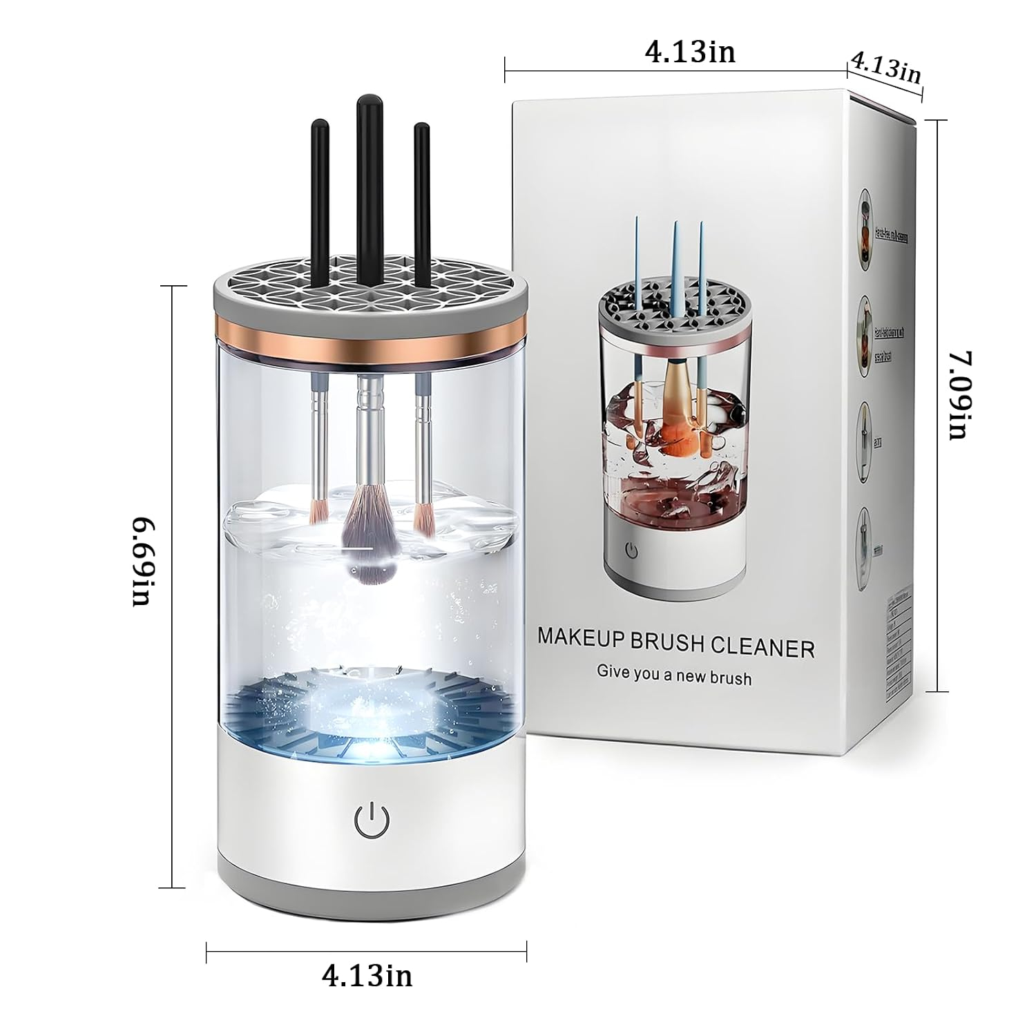 Automatic Electric Makeup Brus - Beauty Home Makeup recension och pris
