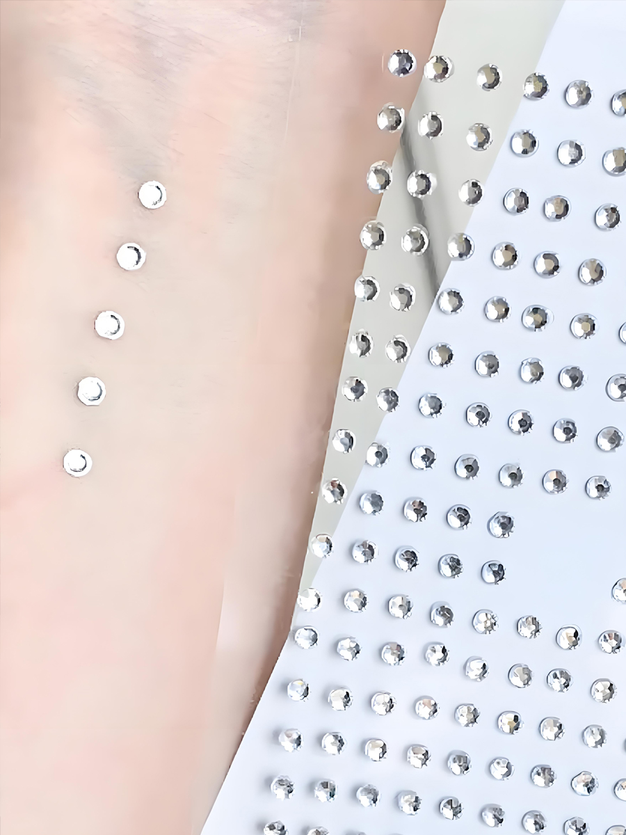 1350pcs Self-Adhesive Rhinesto - Beauty Gems Makeup recension och pris