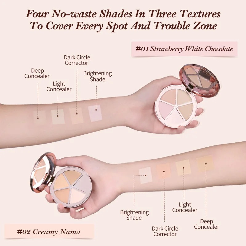 FLOWER KNOWS THE SWEETIE BEAR  - Highlighter Bronzer Palette recension och pris