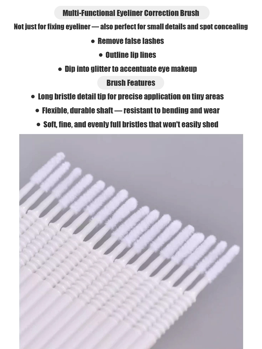 Disposable Long Cotton Swabs E - Eyelash Extension recension och pris