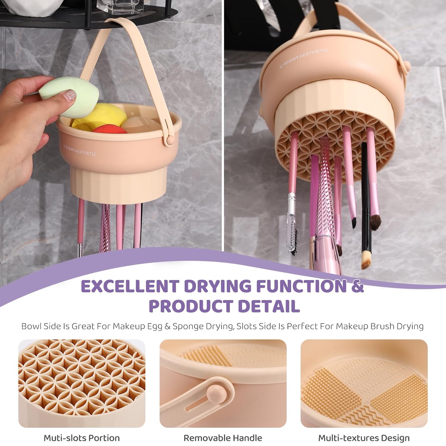 Makeup Brush Cleaning Bowl Bea - Beauty Makeup Tools Set recension och pris