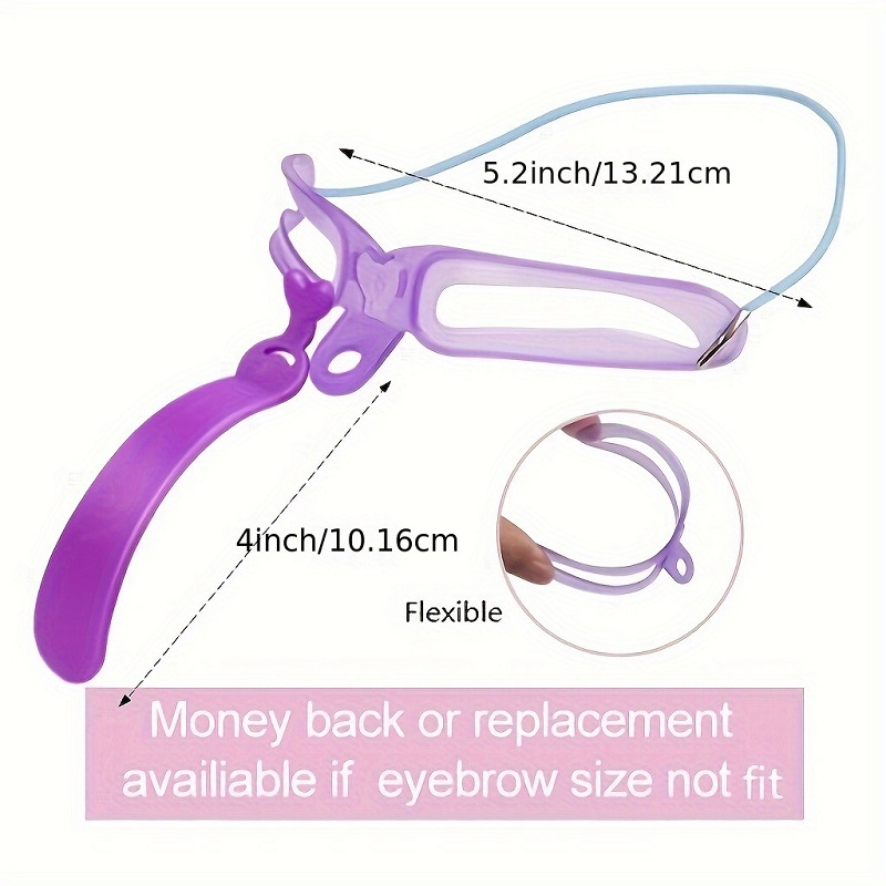 8 In 1 Reusable Eyebrow Stenci - Beauty Makeup Tools Set recension och pris