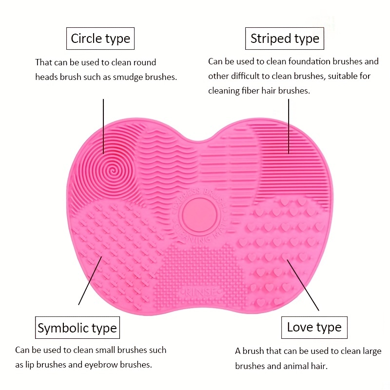 Apple Shaped Silicone  Makeup  - Beauty Home Makeup recension och pris