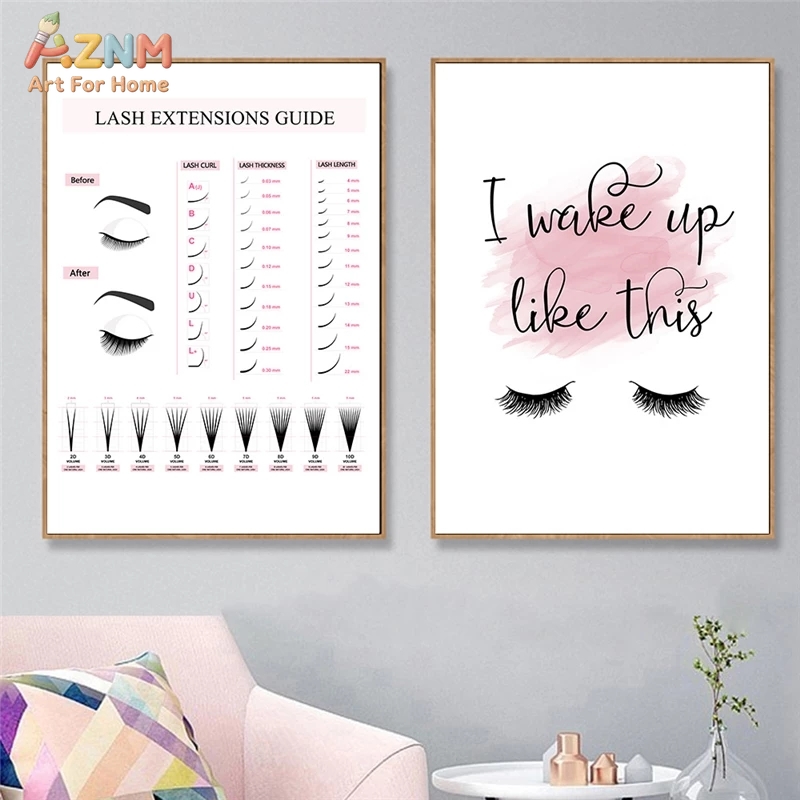 AZNM Lash Extensions Guide Can - Beauty Makeup Quotes recension och pris