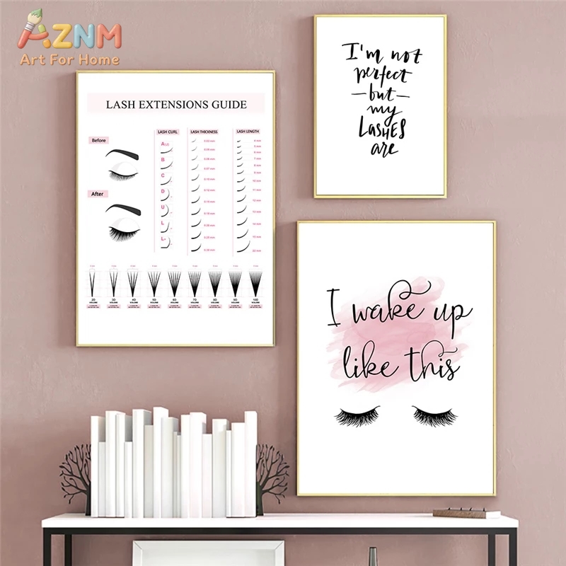 AZNM Lash Extensions Guide Can - Beauty Makeup Quotes recension och pris