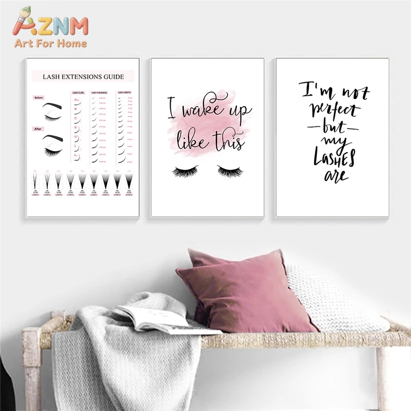 AZNM Lash Extensions Guide Can - Beauty Makeup Quotes recension och pris