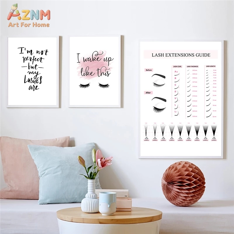 AZNM Lash Extensions Guide Can - Beauty Makeup Quotes recension och pris