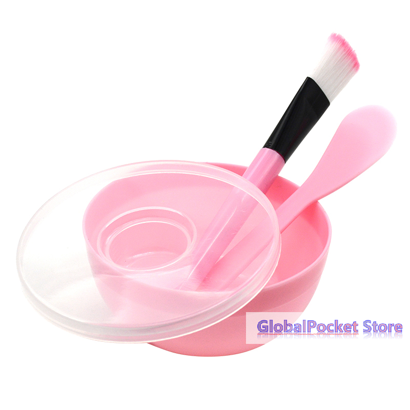 Facial Brush Mask Bowl Spoon S - Beauty Makeup Tools Set recension och pris