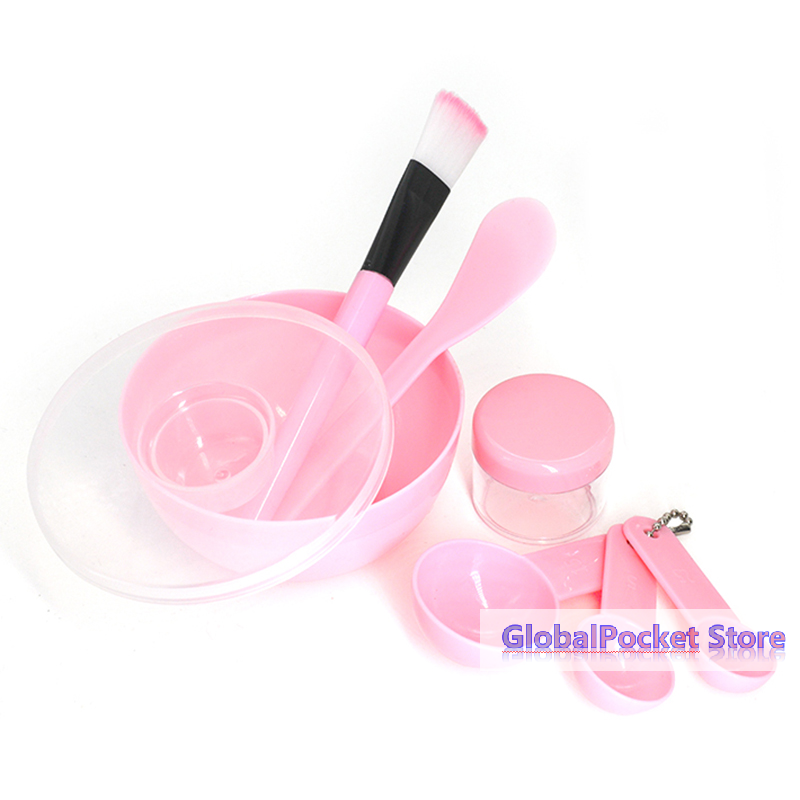 Facial Brush Mask Bowl Spoon S - Beauty Makeup Tools Set recension och pris