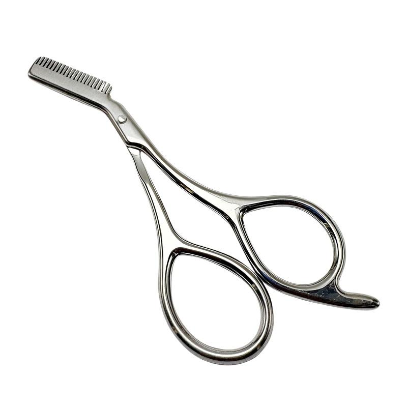 Stainless Steel Eyebrow Scisso - Beauty Works Makeup recension och pris