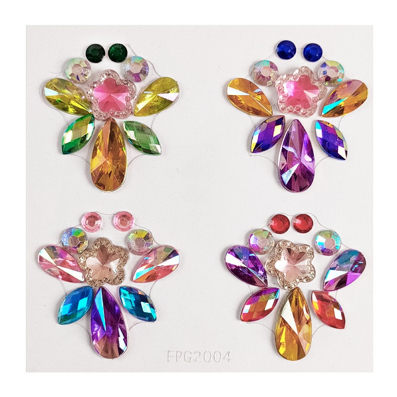 New 3D Rhinestones for Face Fe - Beauty Gems Makeup recension och pris