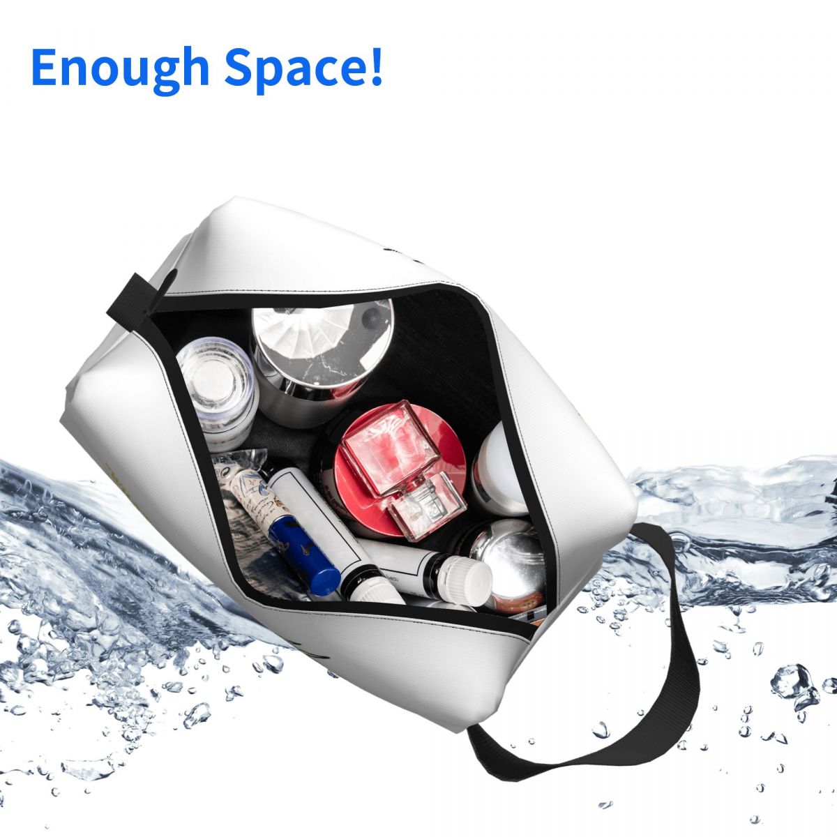 Qibli Quote Makeup Bag Cosmeti - Beauty Makeup Quotes recension och pris