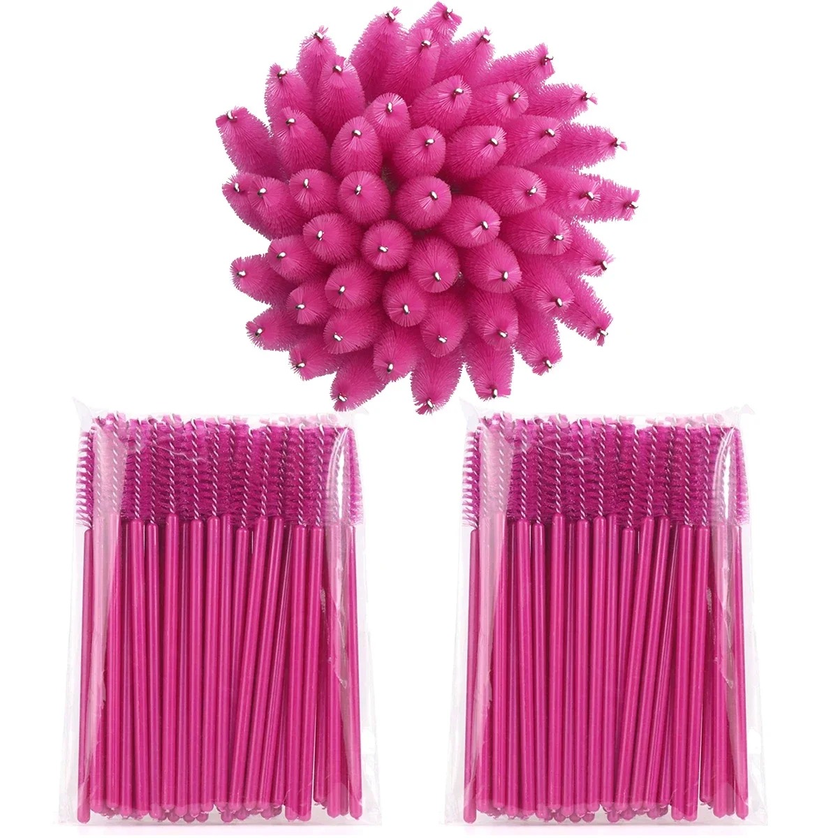 100pcs Disposable Eyelash Brus - Beauty Home Makeup recension och pris