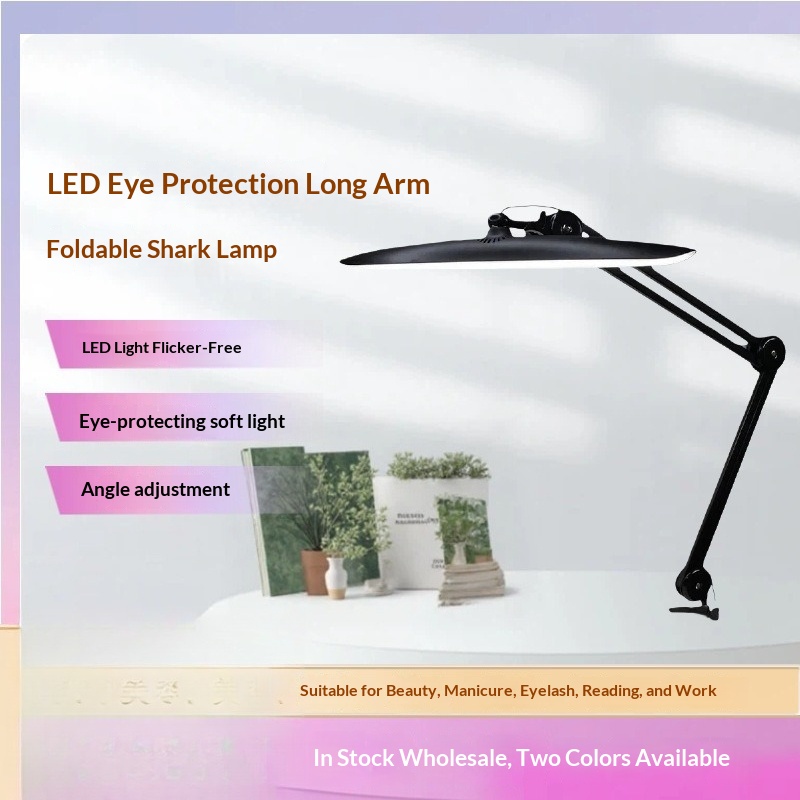LED Foldable Clamp Desk Lamp E - Beauty Works Makeup recension och pris