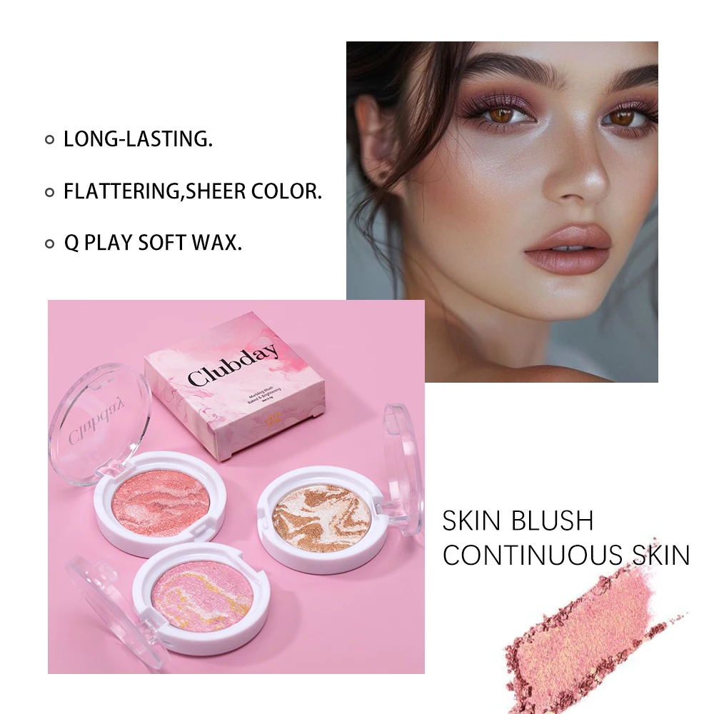 Multi-Color Shiny Blush Palett - Highlighter Bronzer Palette recension och pris