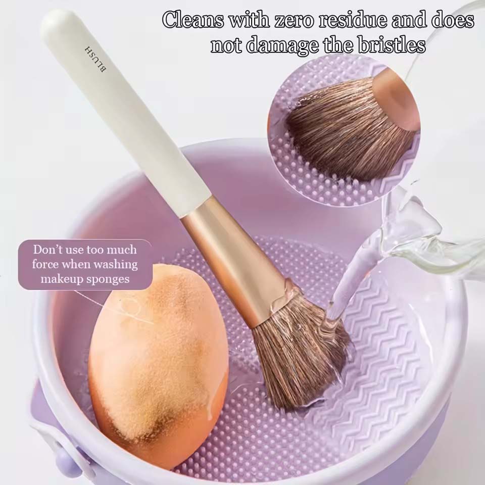 Makeup Brush Cleaning Bowl Bea - Beauty Makeup Tools Set recension och pris