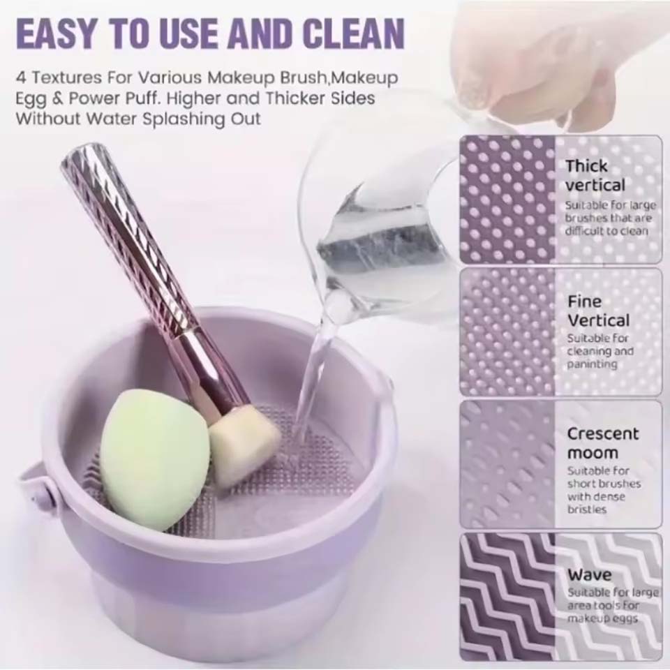 Makeup Brush Cleaning Bowl Bea - Beauty Makeup Tools Set recension och pris