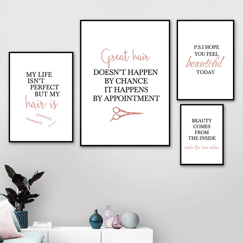 barbershop quote art posters h - Beauty Makeup Quotes recension och pris