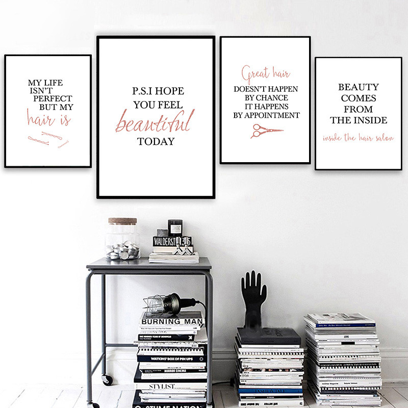 barbershop quote art posters h - Beauty Makeup Quotes recension och pris