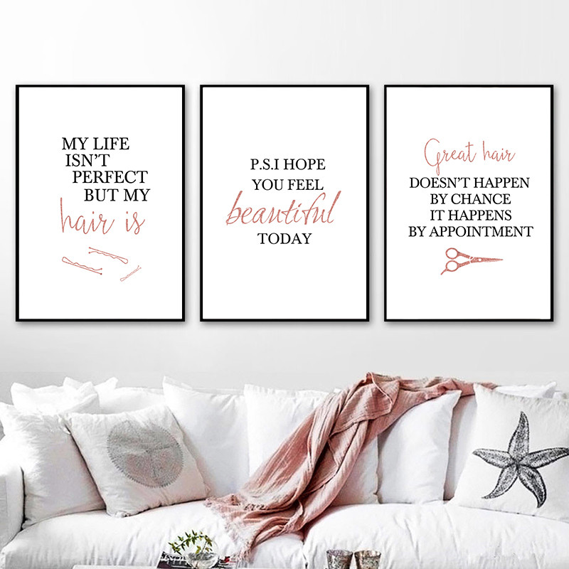 barbershop quote art posters h - Beauty Makeup Quotes recension och pris