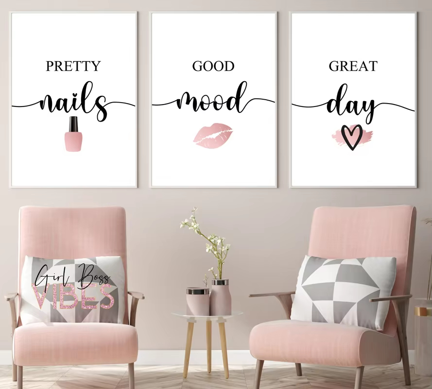 Nordic Pink Women Red Lips Nai - Beauty Makeup Quotes recension och pris