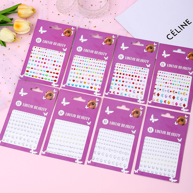 Hot Selling Face Gems Stickers - Beauty Gems Makeup recension och pris