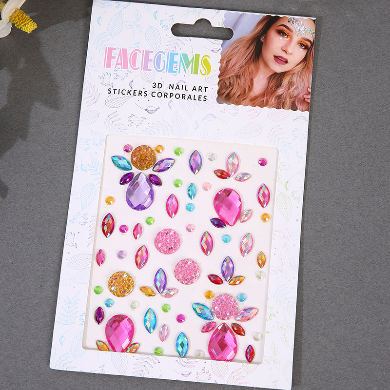 Self-adhesive Makeup Diamond E - Beauty Gems Makeup recension och pris