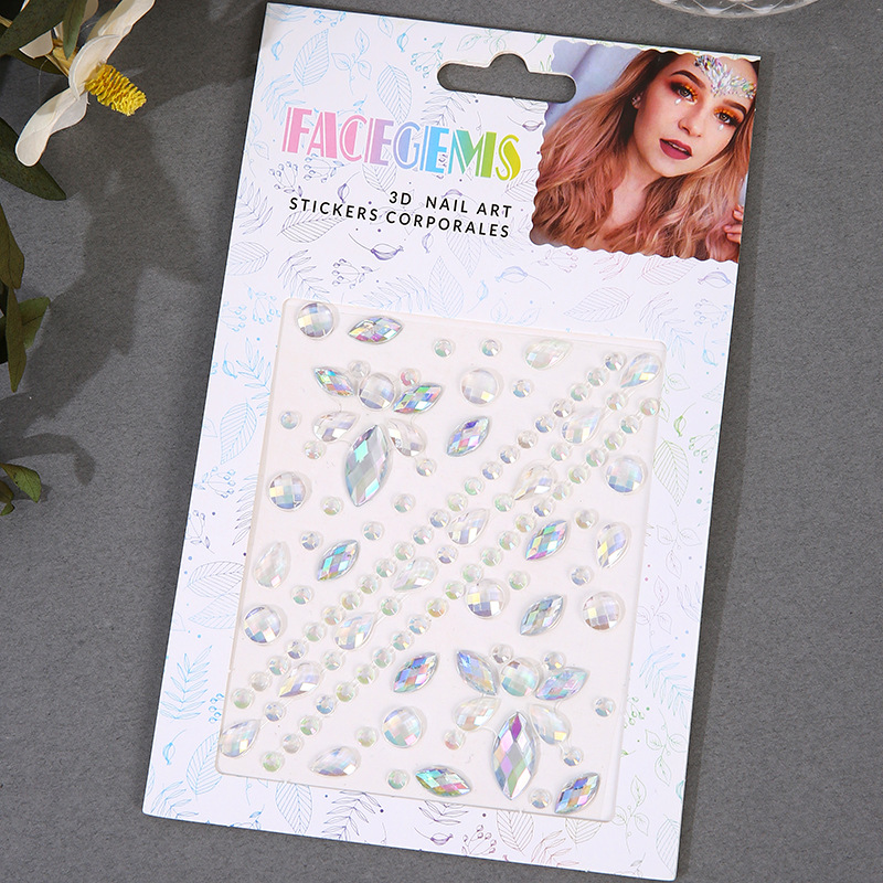 Self-adhesive Makeup Diamond E - Beauty Gems Makeup recension och pris