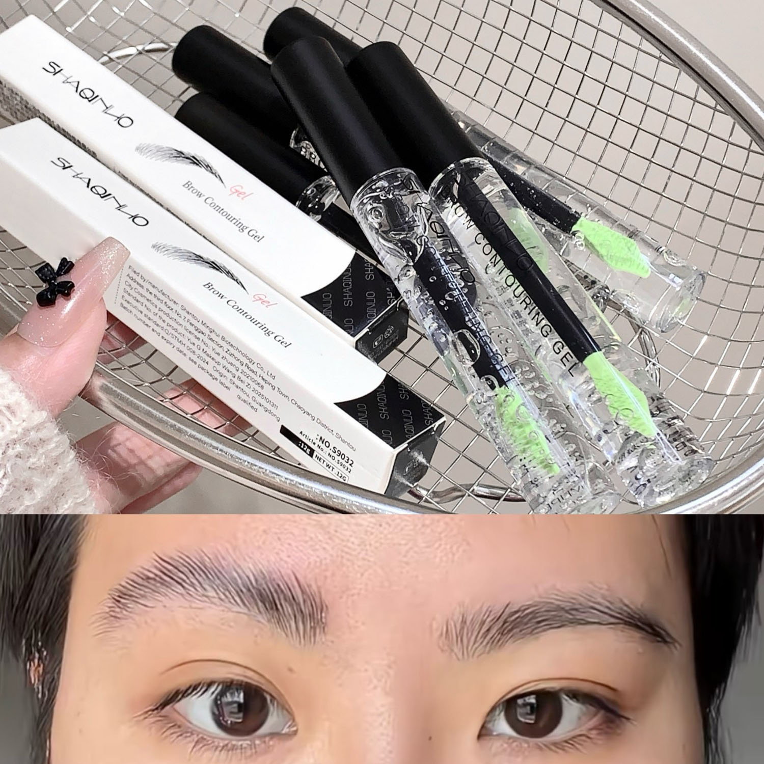 Waterproof Eyebrow Shaping Gel - Beauty Makeup Fixer Natural recension och pris